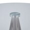 Armen Living Lindsey Contemporary Dining Table in Brushed Stainless Steel Finish and Clear Glass top LCLNDIBS - alternate 3